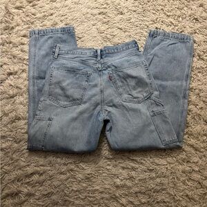 Levi's Carpenter Light Blue Loose Fit Jeans Size 32